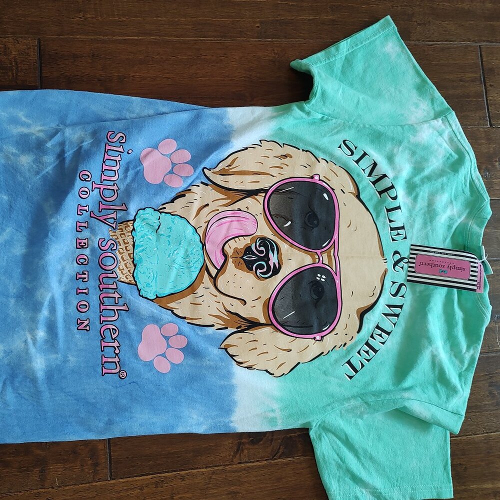 New simply southern dog tshirt
